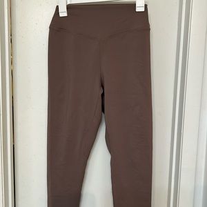 Balance athletica mauve brown leggings . Size large. Brand new never worn